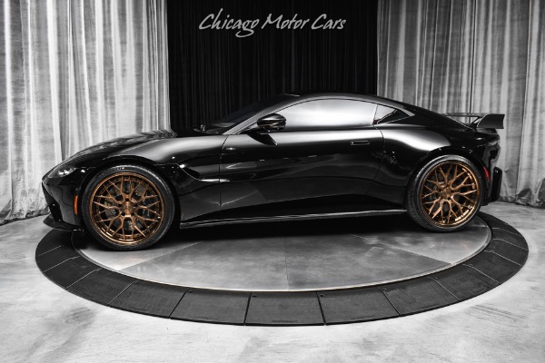 Used 2020 Aston Martin Vantage Coupe 5400 miles Tech & Comfort Collections Carbon Fiber Upgraded Wheels for sale $107,800 at Chicago Motor Cars in West Chicago IL 60185 1