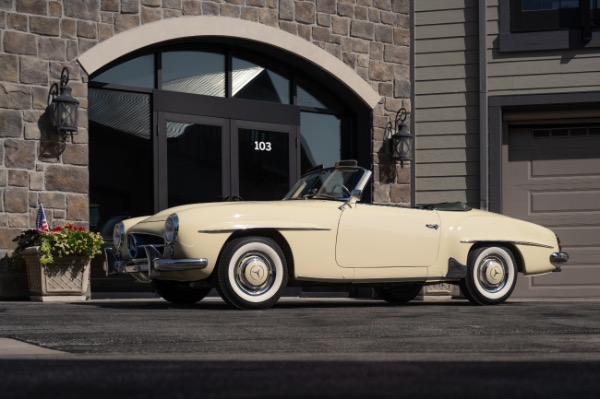 Used 1957 Mercedes-Benz 190SL Convertible FULLY Restored Concourse-Worthy RARE Color Combo Collector Qlty for sale Call for price at Chicago Motor Cars in West Chicago IL 60185 2