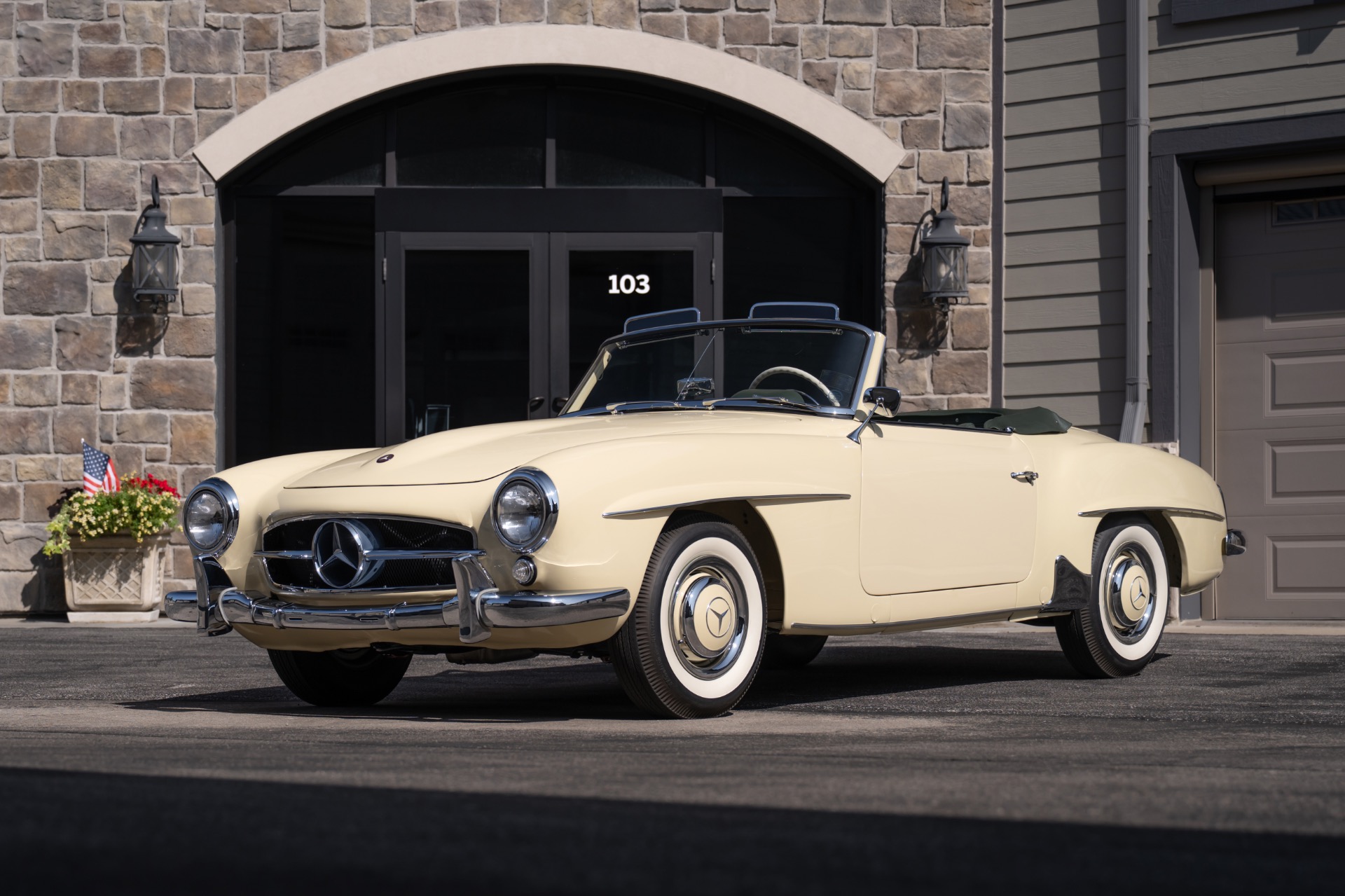 Used 1957 Mercedes-Benz 190SL Convertible FULLY Restored Concourse-Worthy RARE Color Combo Collector Qlty for sale Call for price at Chicago Motor Cars in West Chicago IL 60185 1