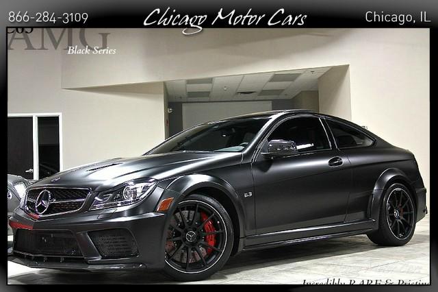 Used 13 Mercedes Benz C63 Amg Black Series For Sale 109 800 Chicago Motor Cars Stock C