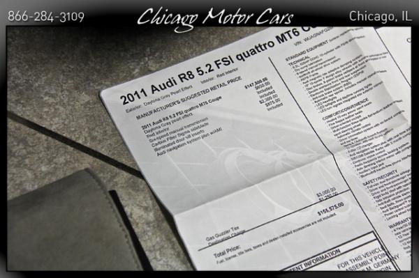 Used-2011-Audi-R8-52L-V10-Quattro