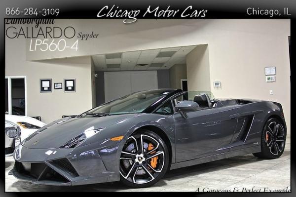 Used 2013 Lamborghini Gallardo LP560-4 Spyder For Sale (Sold