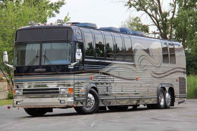 prevost band tour bus for sale