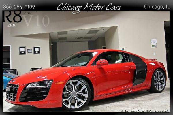 Used 2010 Audi R8 5.2L V10 Quattro for sale Sold at Chicago Motor Cars in West Chicago IL 60185 1
