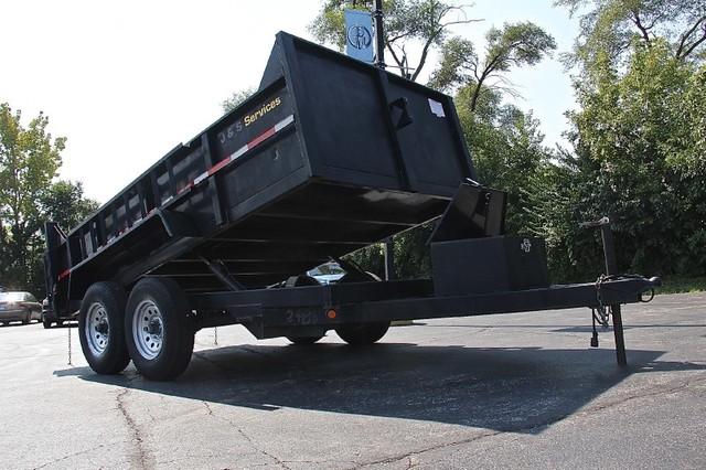 New-2004-American-12ft-Open-Dump-Trailer