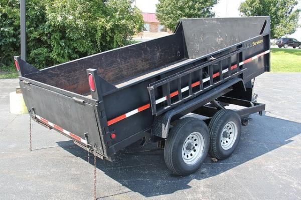 New-2004-American-12ft-Open-Dump-Trailer