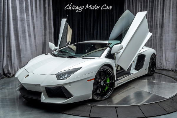 Used 2012 Lamborghini Aventador LP700-4 Coupe UGR Stage 1R Underground Racing 1500+ WHP for sale Sold at Chicago Motor Cars in West Chicago IL 60185 3