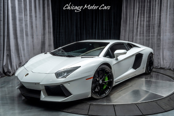 Used 2012 Lamborghini Aventador LP700-4 Coupe UGR Stage 1R Underground Racing 1500+ WHP for sale Sold at Chicago Motor Cars in West Chicago IL 60185 4