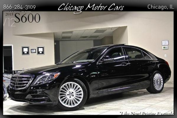 Used 2015 Mercedes-Benz S600 for sale Sold at Chicago Motor Cars in West Chicago IL 60185 1