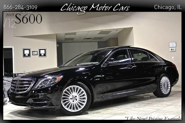 Used 2015 Mercedes-Benz S600 for sale Sold at Chicago Motor Cars in West Chicago IL 60185 1