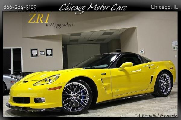 Used 2009 Chevrolet Corvette ZR1 w/3ZR for sale Sold at Chicago Motor Cars in West Chicago IL 60185 1