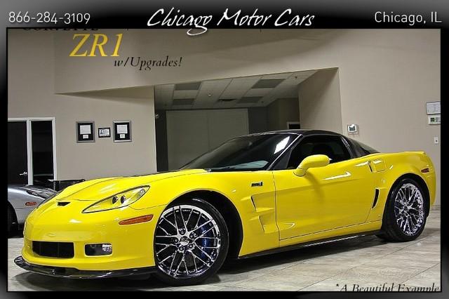 Used 2009 Chevrolet Corvette ZR1 w/3ZR for sale Sold at Chicago Motor Cars in West Chicago IL 60185 1