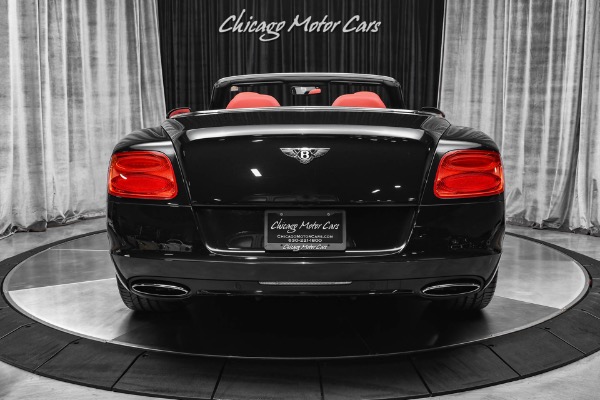 Used 2012 Bentley Continental GTC Convertible W12 Mulliner Package! Black/ Red Hot Color Combo! Just Serviced for sale Sold at Chicago Motor Cars in West Chicago IL 60185 4