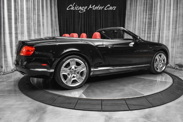 Used 2012 Bentley Continental GTC Convertible W12 Mulliner Package! Black/ Red Hot Color Combo! Just Serviced for sale Sold at Chicago Motor Cars in West Chicago IL 60185 5