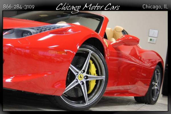 Used 2013 Ferrari 458 Italia Spider for sale Sold at Chicago Motor Cars in West Chicago IL 60185 5