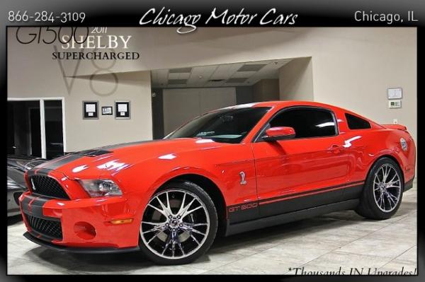 Used 2011 Ford Mustang Shelby GT500 for sale Sold at Chicago Motor Cars in West Chicago IL 60185 1