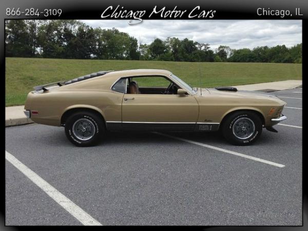 Used 1970 Ford Mustang MACH 1 SCJ 428 Cobra Jet for sale Sold at Chicago Motor Cars in West Chicago IL 60185 2