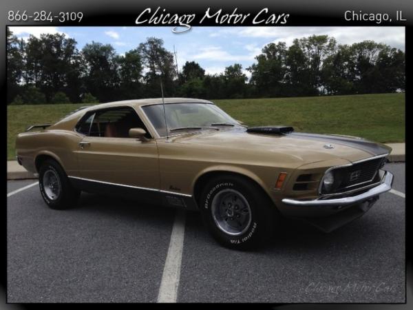 Used 1970 Ford Mustang MACH 1 SCJ 428 Cobra Jet for sale Sold at Chicago Motor Cars in West Chicago IL 60185 3