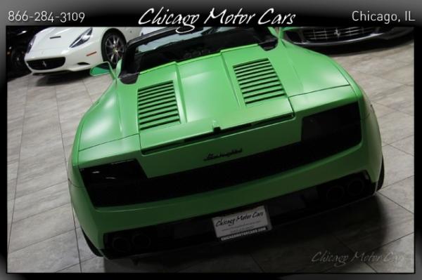 Used 2009 Lamborghini LP560-4 Spider for sale Sold at Chicago Motor Cars in West Chicago IL 60185 6