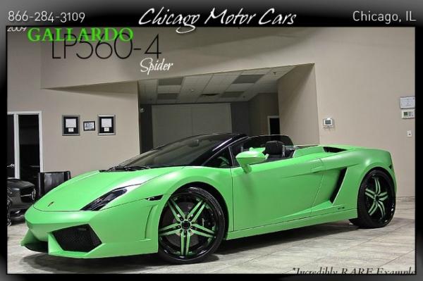 Used 2009 Lamborghini LP560-4 Spider for sale Sold at Chicago Motor Cars in West Chicago IL 60185 1