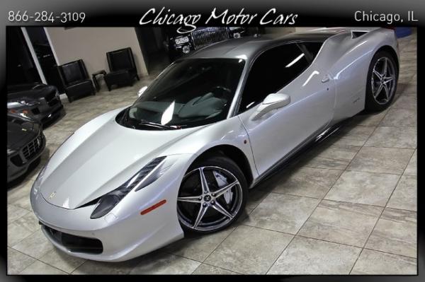 Used 2012 Ferrari 458 Italia for sale Sold at Chicago Motor Cars in West Chicago IL 60185 2