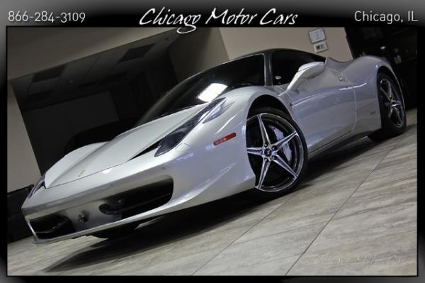 Used 2012 Ferrari 458 Italia for sale Sold at Chicago Motor Cars in West Chicago IL 60185 3