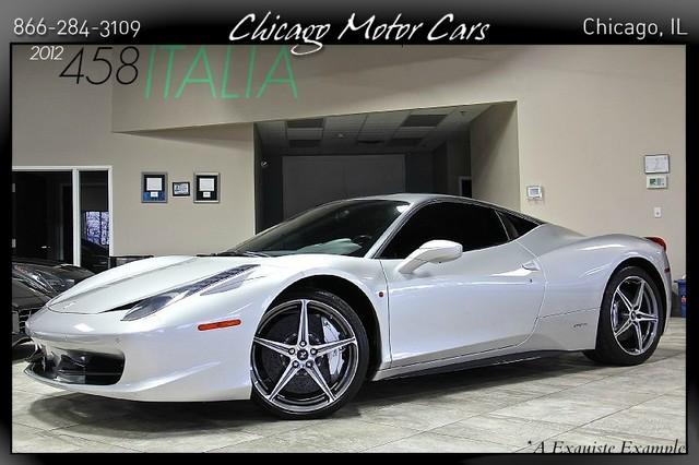 Used 2012 Ferrari 458 Italia for sale Sold at Chicago Motor Cars in West Chicago IL 60185 1