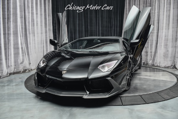 Used 2012 Lamborghini Aventador LP700-4 Coupe Vorsteiner Carbon Fiber Capristo Exhaust LOADED for sale Sold at Chicago Motor Cars in West Chicago IL 60185 2