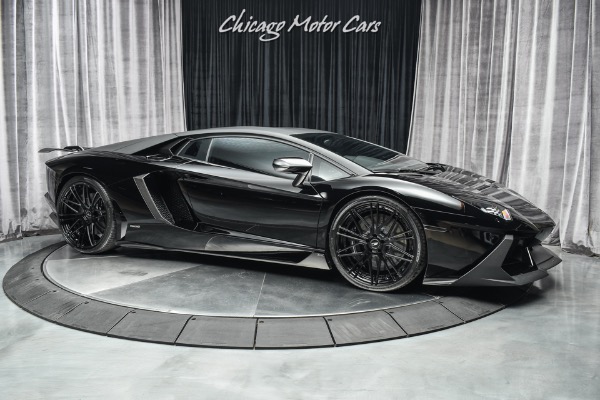 Used 2012 Lamborghini Aventador LP700-4 Coupe Vorsteiner Carbon Fiber Capristo Exhaust LOADED for sale Sold at Chicago Motor Cars in West Chicago IL 60185 6