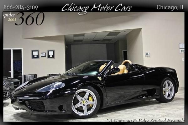 Used 2001 Ferrari 360 Modena Spider for sale Sold at Chicago Motor Cars in West Chicago IL 60185 1