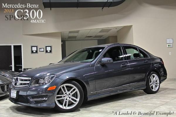 New 2013 Mercedes-Benz C300 Sport 4Matic for sale Sold at Chicago Motor Cars in West Chicago IL 60185 1