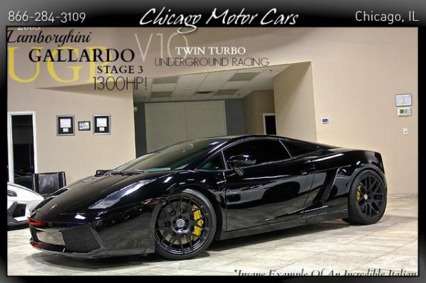 Used 2005 Lamborghini Gallardo UGR Stage III Twin Turb for sale Sold at Chicago Motor Cars in West Chicago IL 60185 1