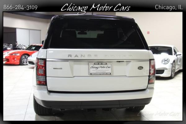 Used 2015 Land Rover Range Rover Autobiography LWB for sale Sold at Chicago Motor Cars in West Chicago IL 60185 4