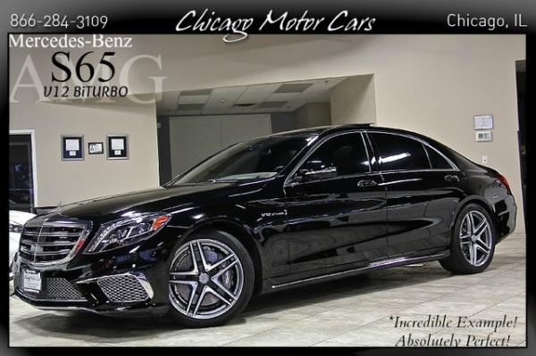 Used 2015 Mercedes-Benz S65 AMG for sale Sold at Chicago Motor Cars in West Chicago IL 60185 1