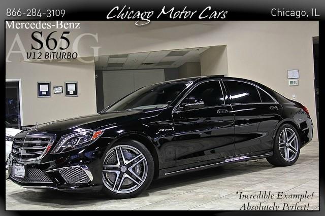 Used 2015 Mercedes-Benz S65 AMG for sale Sold at Chicago Motor Cars in West Chicago IL 60185 1