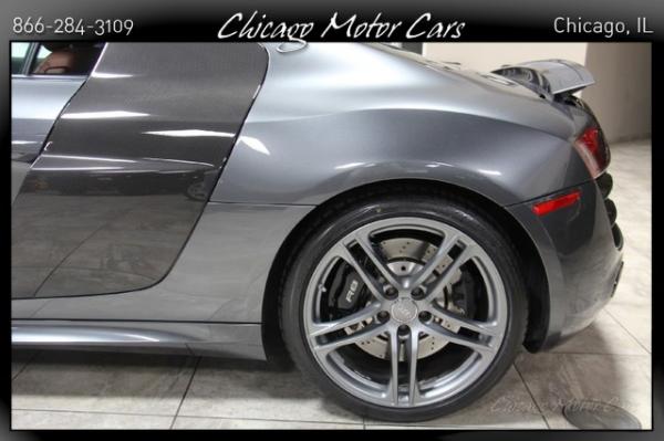 Used 2012 Audi R8 5.2L V10 Quattro for sale Sold at Chicago Motor Cars in West Chicago IL 60185 5