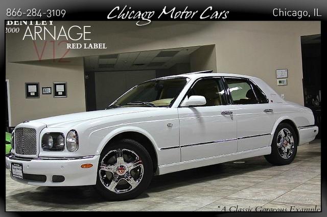 Used 2000 Bentley Arnage R for sale Sold at Chicago Motor Cars in West Chicago IL 60185 1