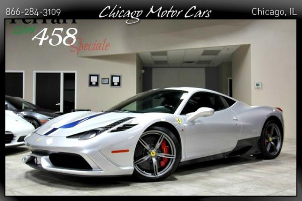 Used 2014 Ferrari 458 Speciale for sale Sold at Chicago Motor Cars in West Chicago IL 60185 1