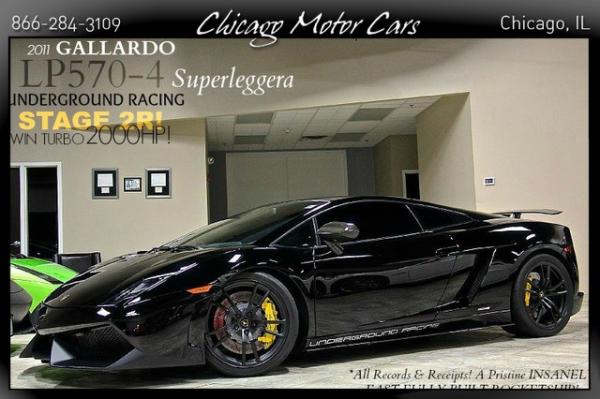 Used 2011 Lamborghini Gallardo LP570 Superleggera UGR LP 570-4 Superleggera for sale Sold at Chicago Motor Cars in West Chicago IL 60185 1