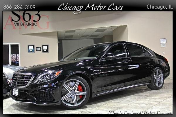 Used 2015 Mercedes-Benz S63 AMG V8 BiTurbo for sale Sold at Chicago Motor Cars in West Chicago IL 60185 1