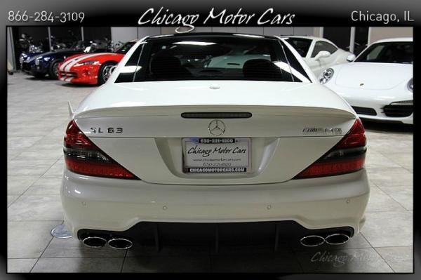 Used 2009 Mercedes-Benz SL63 AMG for sale Sold at Chicago Motor Cars in West Chicago IL 60185 5