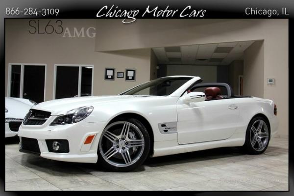 Used 2009 Mercedes-Benz SL63 AMG for sale Sold at Chicago Motor Cars in West Chicago IL 60185 1