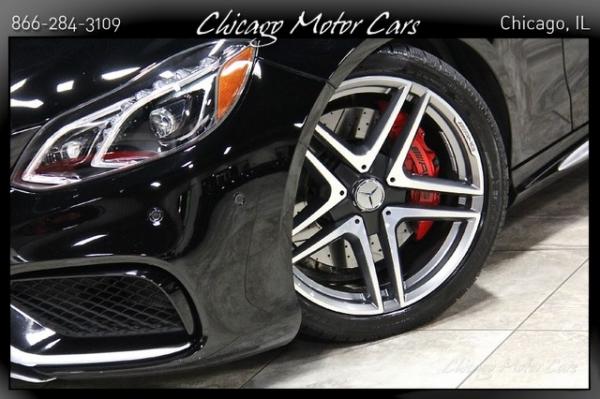 Used 2014 Mercedes-Benz E63 AMG S-Model 4 Matic for sale Sold at Chicago Motor Cars in West Chicago IL 60185 4