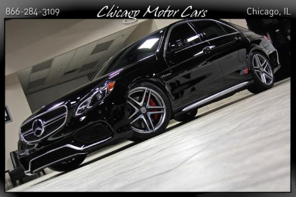 Used 2014 Mercedes-Benz E63 AMG S-Model 4 Matic for sale Sold at Chicago Motor Cars in West Chicago IL 60185 5