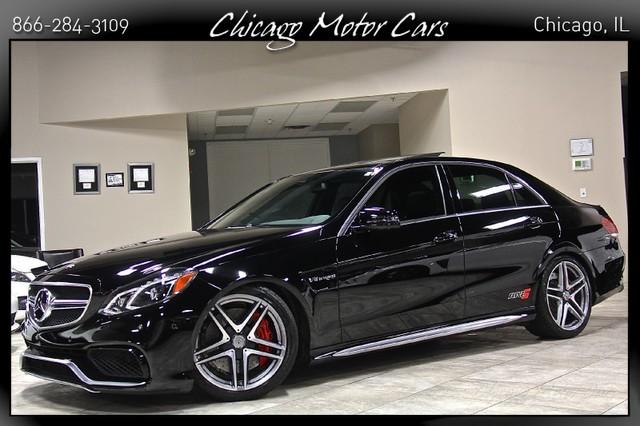 Used 2014 Mercedes-Benz E63 AMG S-Model 4 Matic for sale Sold at Chicago Motor Cars in West Chicago IL 60185 1