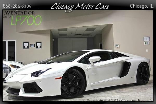 Used 2012 Lamborghini Aventador for sale Sold at Chicago Motor Cars in West Chicago IL 60185 1