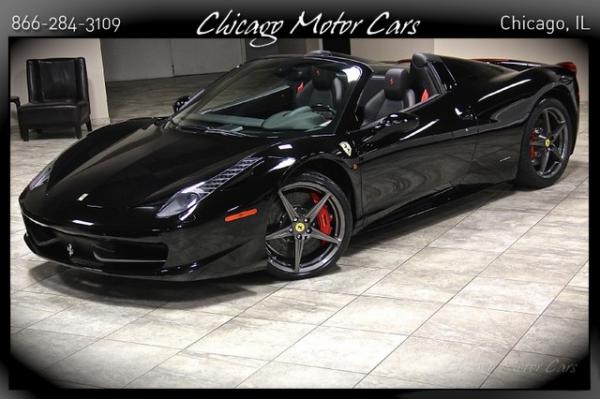 Used 2013 Ferrari 458 Italia Spider for sale Sold at Chicago Motor Cars in West Chicago IL 60185 4