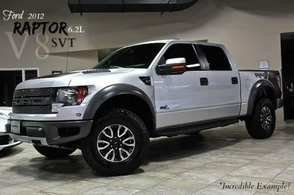 New 2012 Ford F-150 SVT Raptor 6.2L for sale Sold at Chicago Motor Cars in West Chicago IL 60185 1
