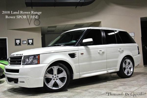 New 2008 Land Rover Range Rover Sport HSE for sale Sold at Chicago Motor Cars in West Chicago IL 60185 1