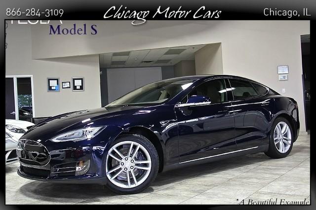 Used 2013 Tesla Model S for sale Sold at Chicago Motor Cars in West Chicago IL 60185 1